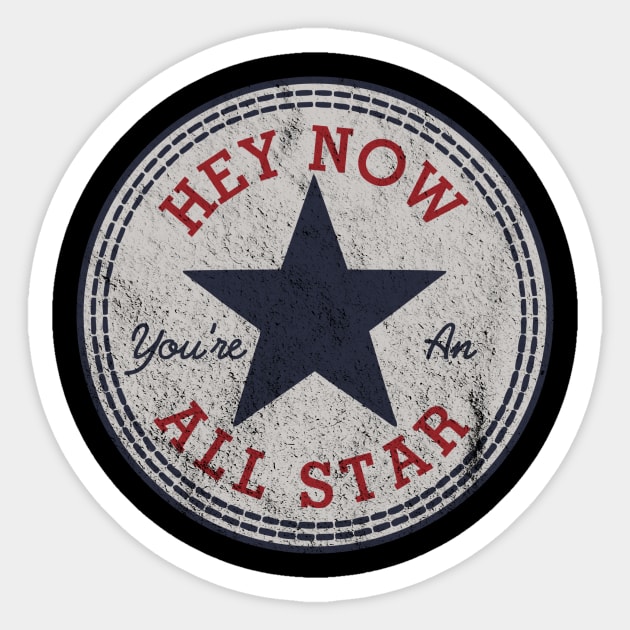 All Star Vintage Sticker by AllHailWhale